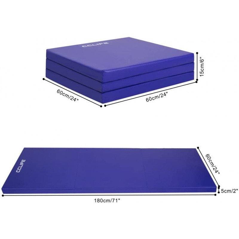 Tapis De Gymnastique Pliable Z CCLIFE Gymnastique Tapisgym