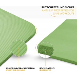 Tapis de Yoga TRESKO épaisseur 1cm+ 