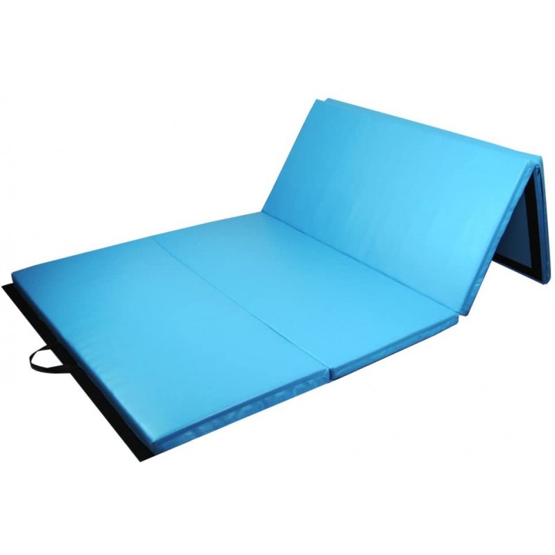 Tapis de sol Tapis de Gym Pliable SVELTUS Bleu 1400 x 600 x 10 mm-  FitnessBoutique