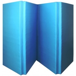 PRISP - Tapis de Sol 240cm pour Gymnastique et Fitness - Matelas de Gym  Épais de Pliable pour la Maison - 240 x 120 x 5 cm - Bleu - Cdiscount Sport