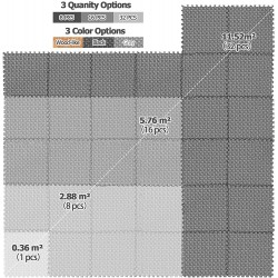 Tapis de Gymnastique et de Sport CCLIFE puzzle 