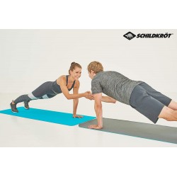 Tapis de yoga antidérapant Bicolore roulable 