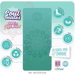 Tapis de Yoga Soul Mates antidérapant 