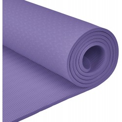 Tapis de yoga Amazon Basics roulable 