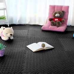 Tapis puzzle de Gymnastique LUVODI noir 