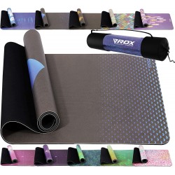 Tapis de Yoga Antidérapant sans Latex 6mm