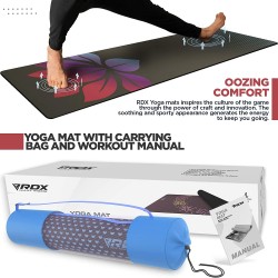 Tapis de Yoga Antidérapant sans Latex 6mm