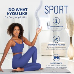 Tapis de Yoga TPE sans Phthalates RE:SPORT roulable 