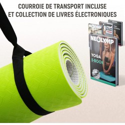 Tapis de Yoga NEOLYMP roulable 