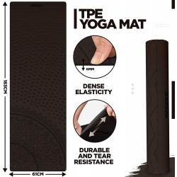 Tapis de Yoga 6mm Reach sans odeur 